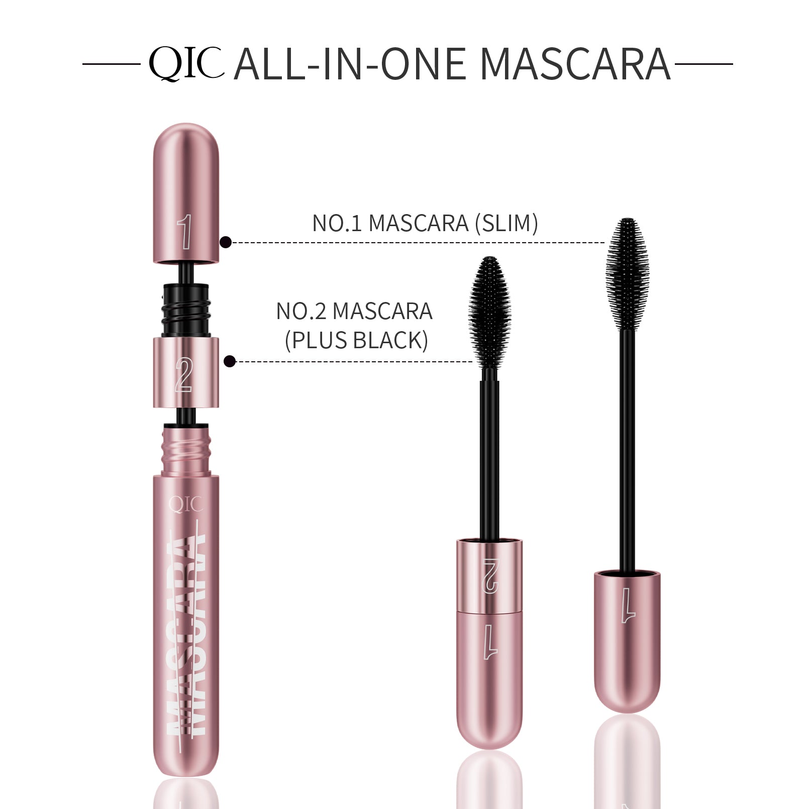 2-in-1 Lash Multiplying Mascara ✨ 24H Oil & Sweat Proof! 💦 Smudge-Proof Lengthening + Curl & Volume 🌟 Clump-Free #LashHack! #WaterproofMascara #VolumeMascara 2-in-1 Lash Multiplying Mascara ✨ 24H Oil & Sweat Proof! 💦 Smudge-Proof Lengthening + Curl & Volume 🌟 Clump-Free #LashHack! #WaterproofMascara #VolumeMascara